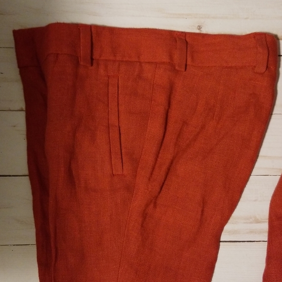 Milano Boys Bergamo Uomo sport 2 PC red linen suit - Picture 3 of 8